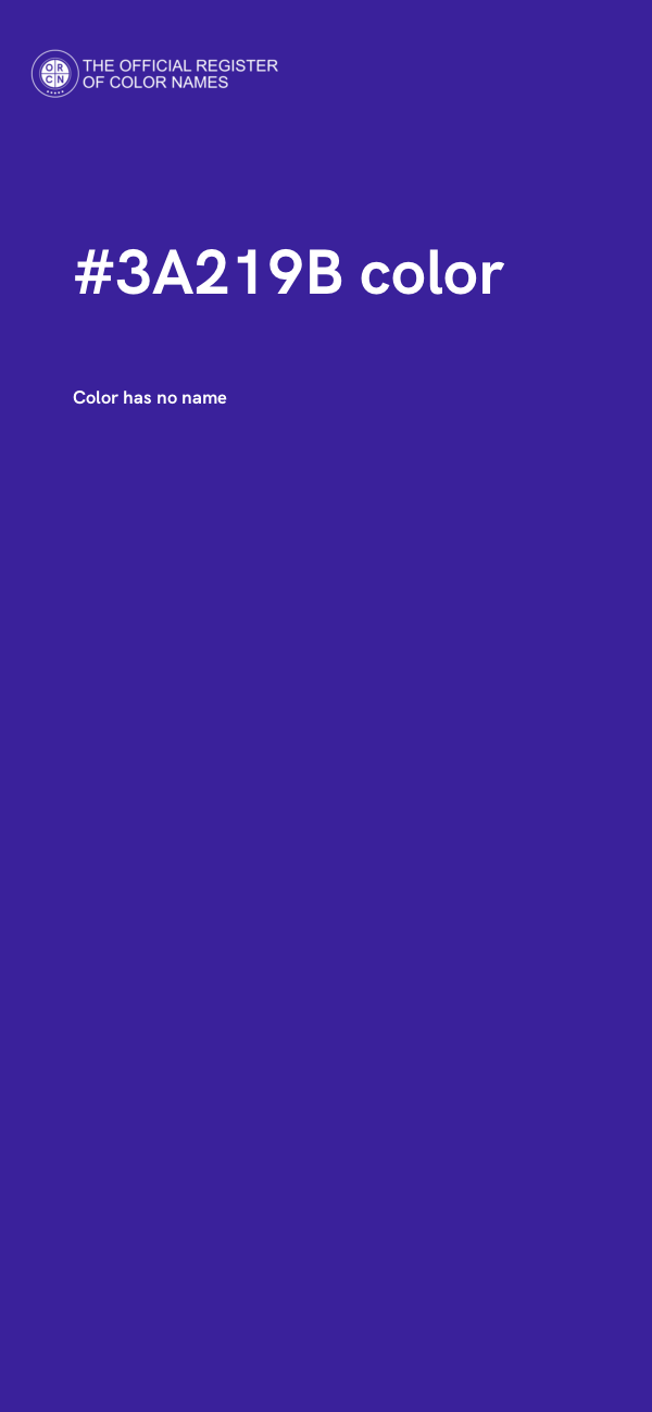 #3A219B color image