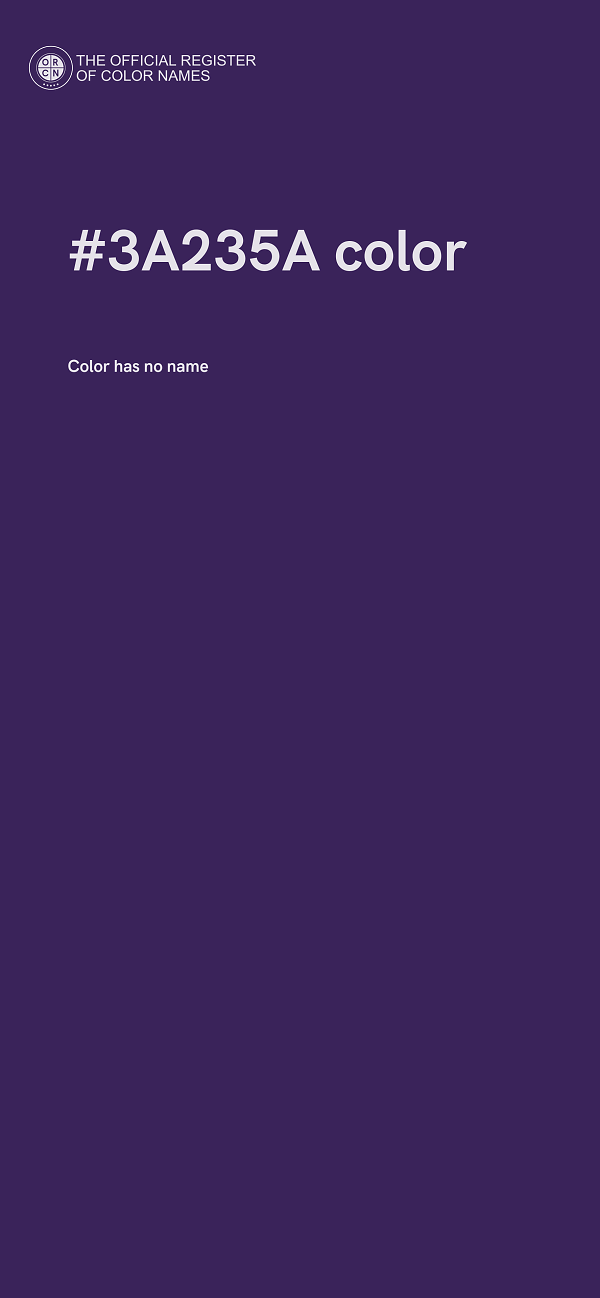 #3A235A color image