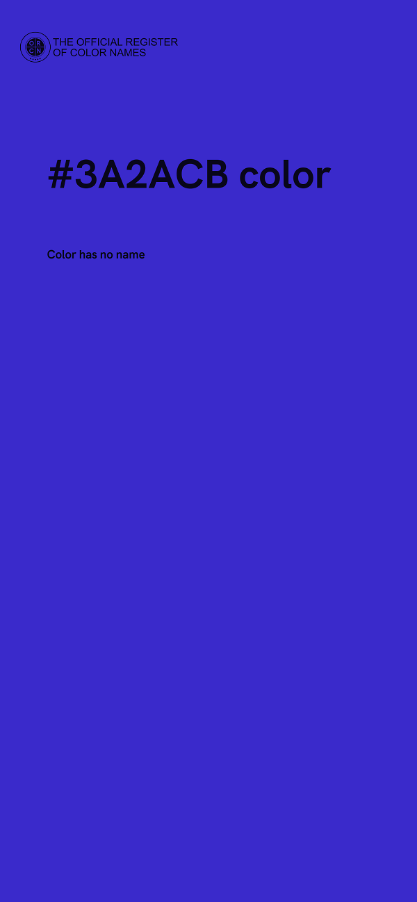 #3A2ACB color image