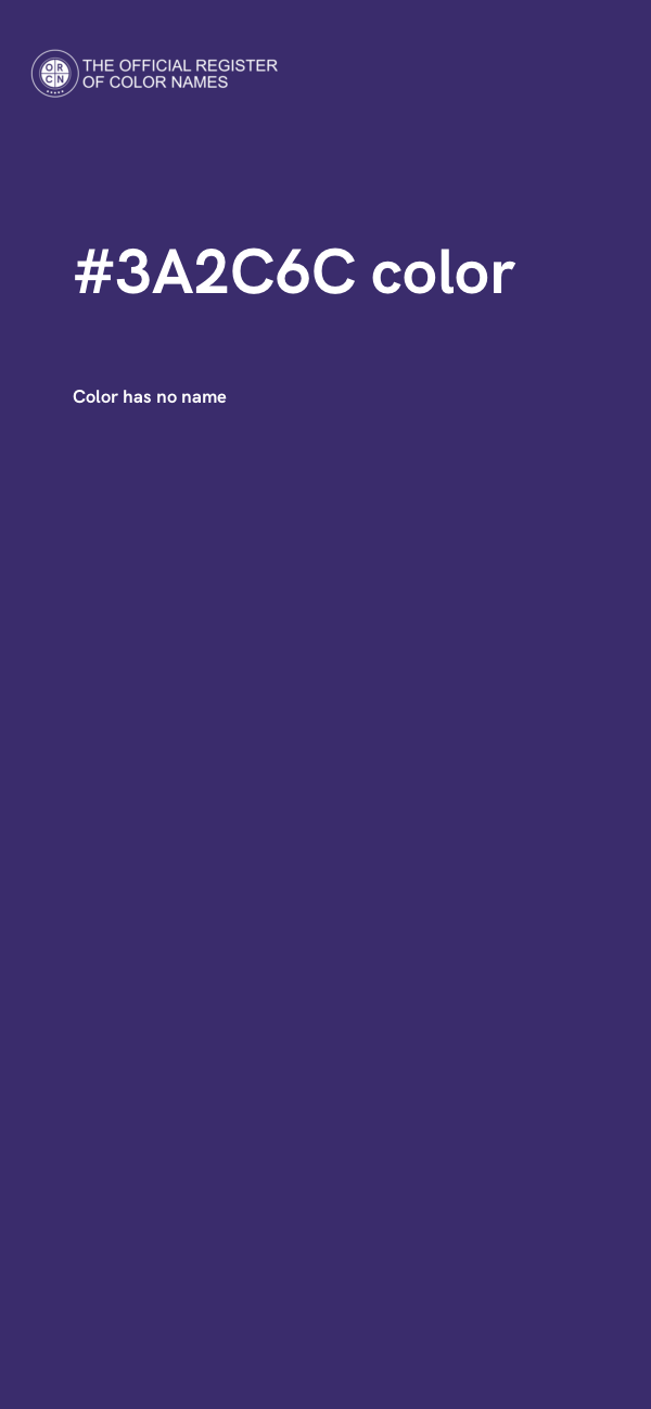 #3A2C6C color image