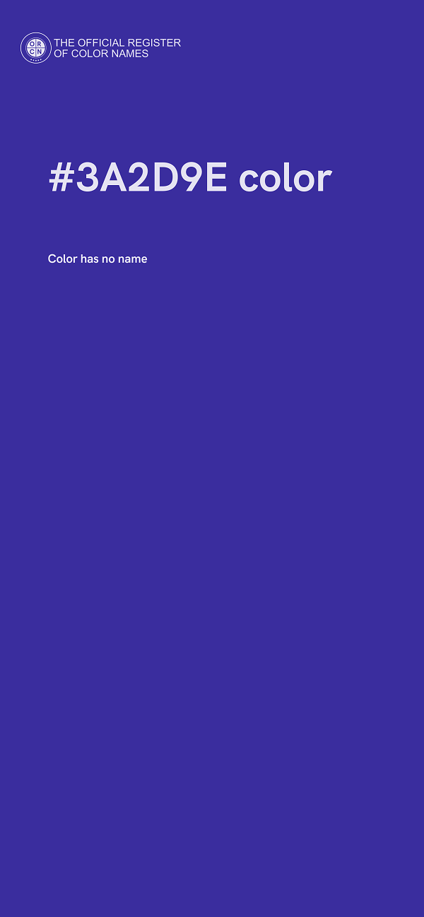 #3A2D9E color image