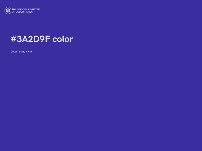 #3A2D9F color image