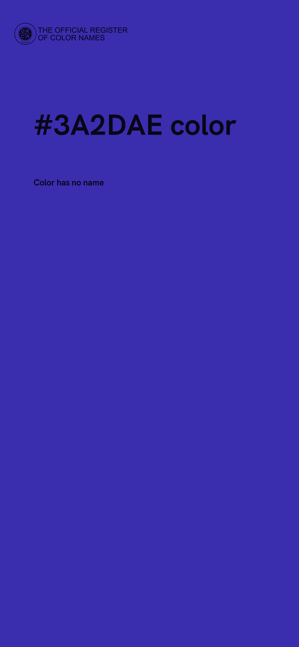 #3A2DAE color image