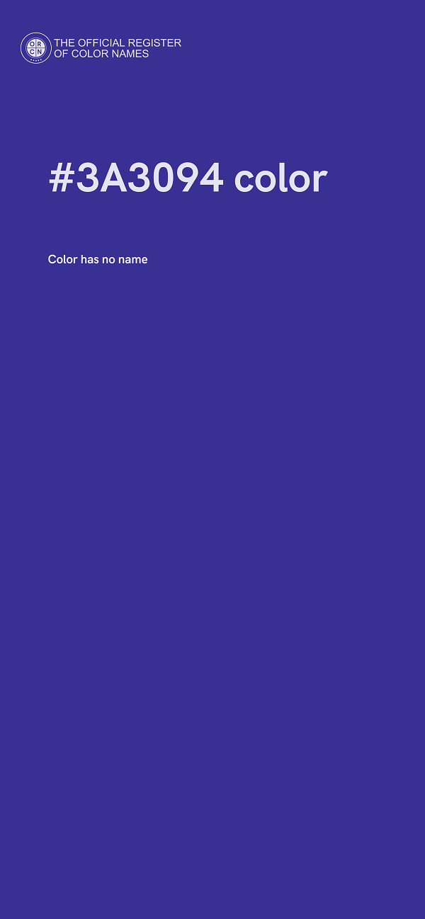 #3A3094 color image