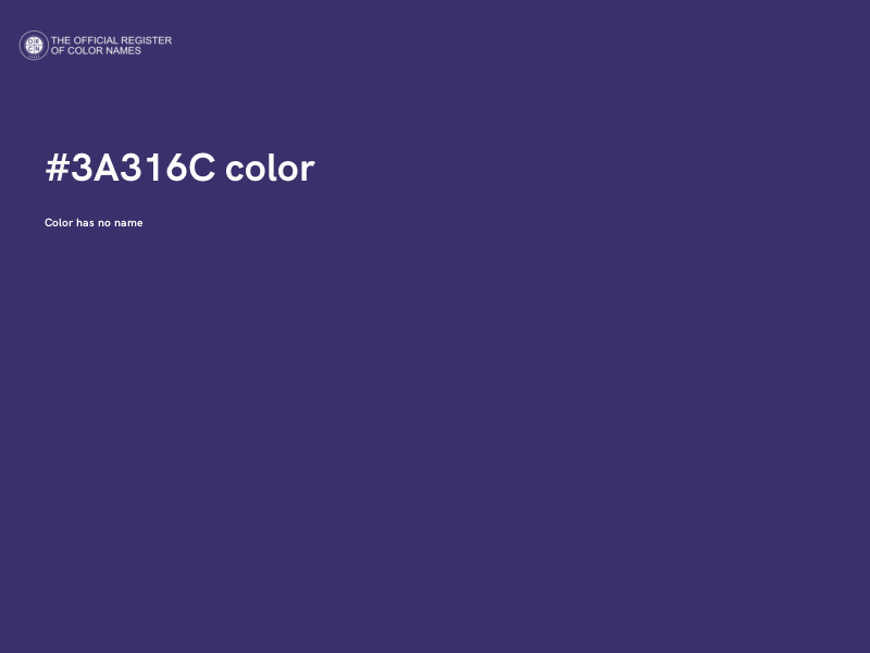 #3A316C color image