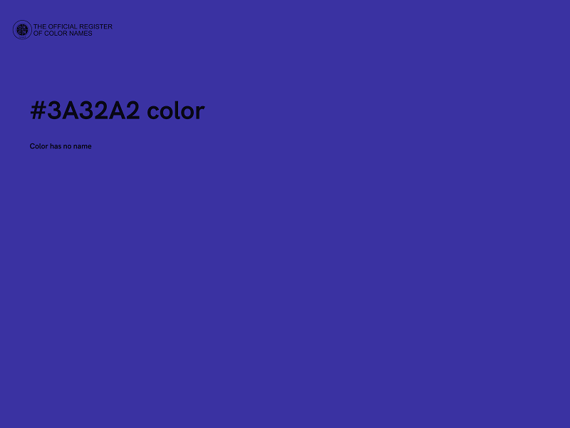 #3A32A2 color image