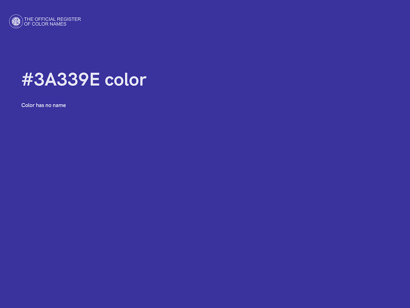 #3A339E color image