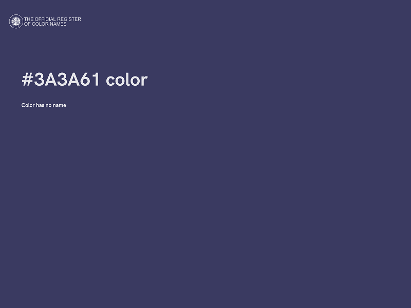 #3A3A61 color image