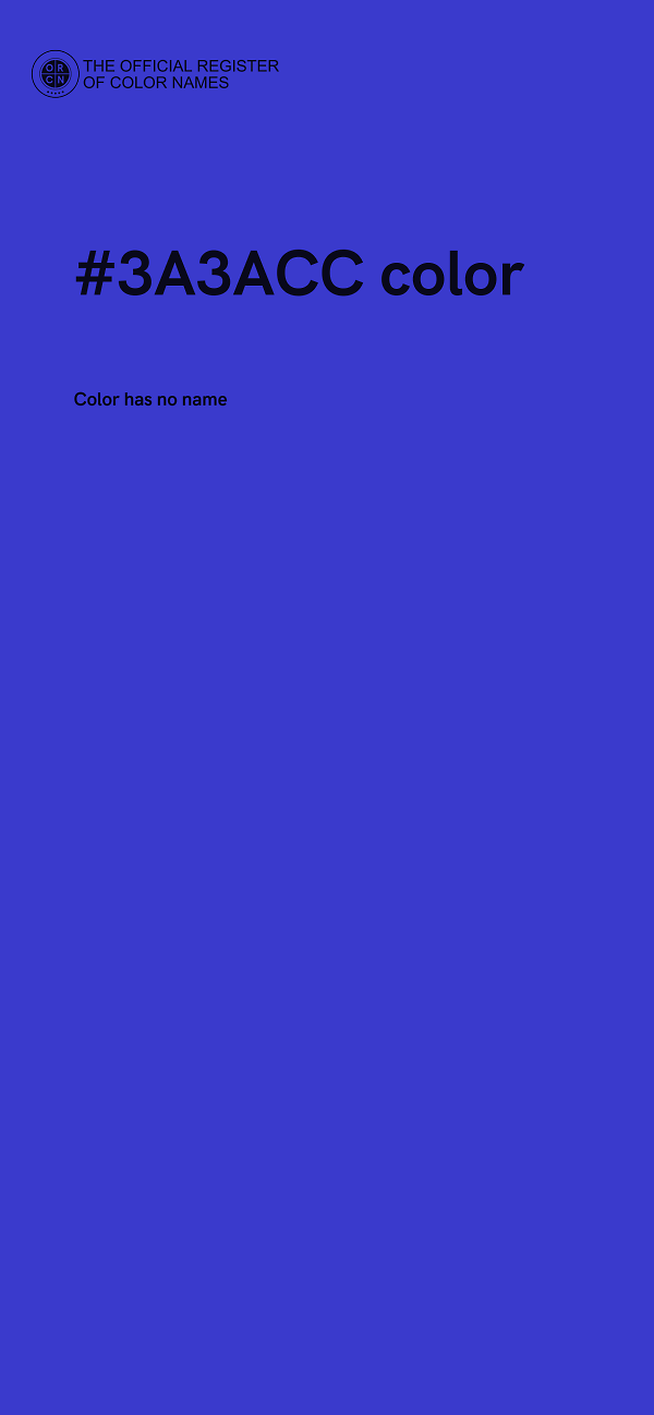 #3A3ACC color image
