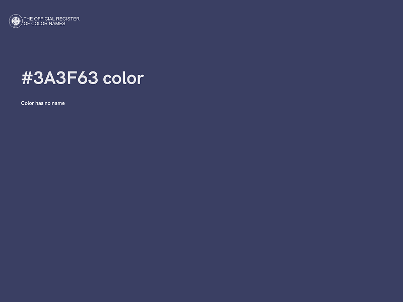 #3A3F63 color image