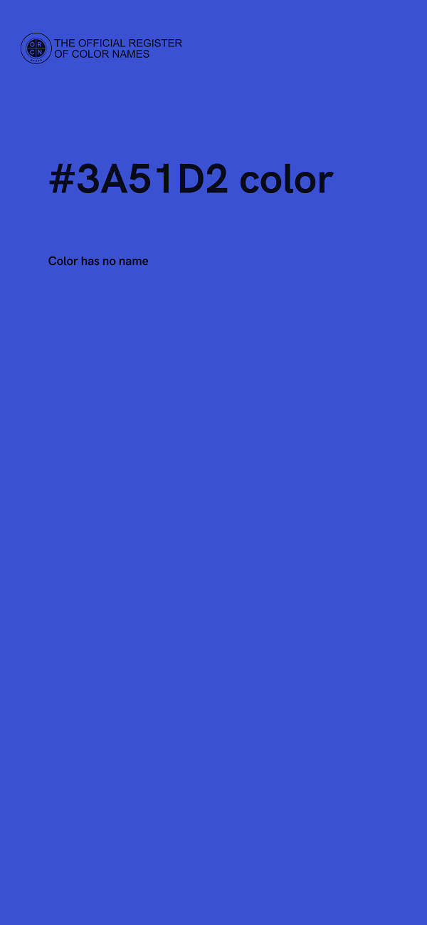 #3A51D2 color image