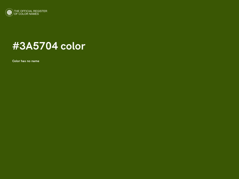 #3A5704 color image