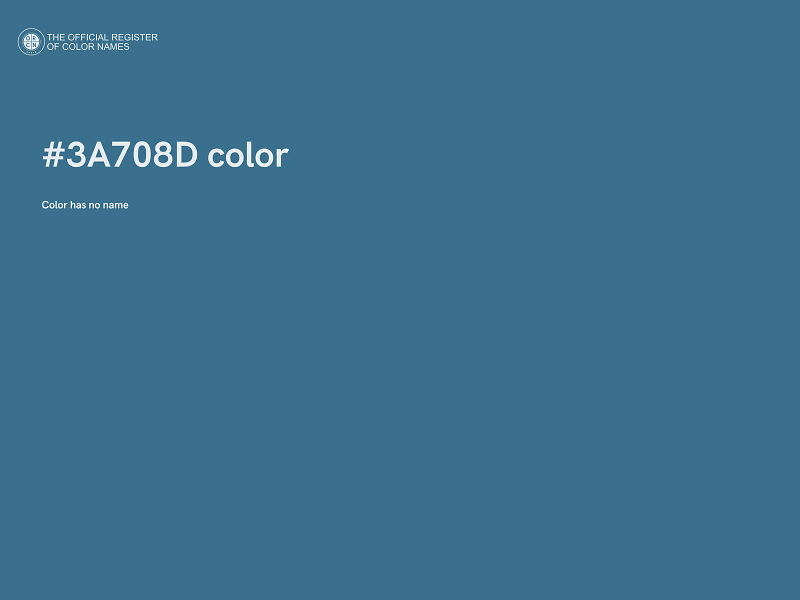 #3A708D color image