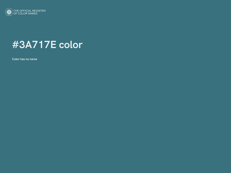 #3A717E color image