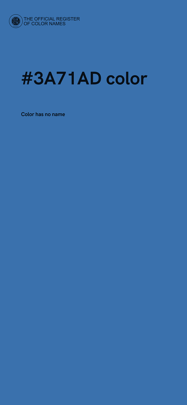 #3A71AD color image