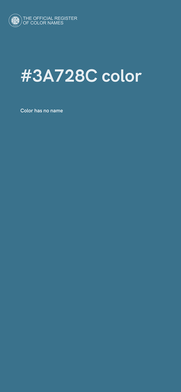 #3A728C color image