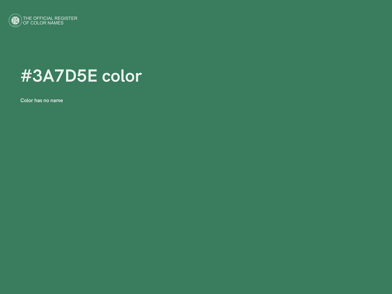 #3A7D5E color image