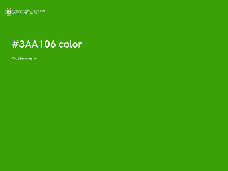 #3AA106 color image