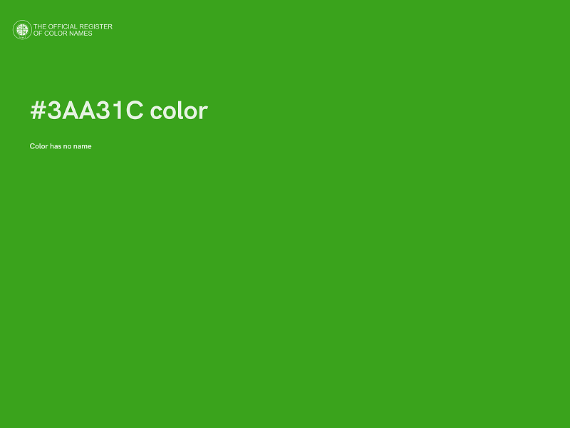 #3AA31C color image