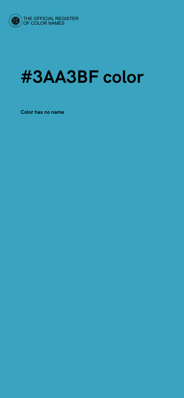 #3AA3BF color image