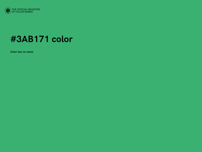 #3AB171 color image