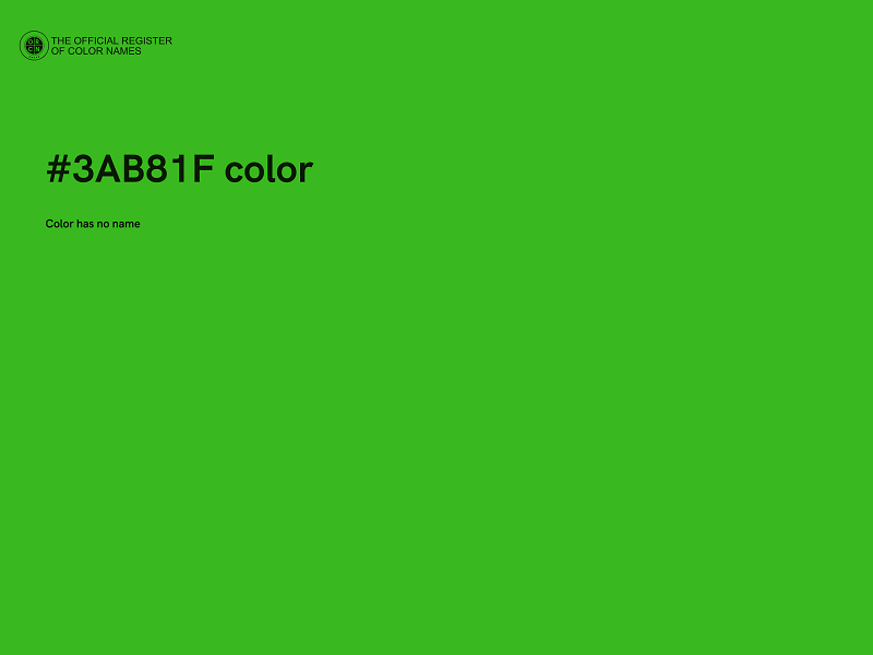 #3AB81F color image