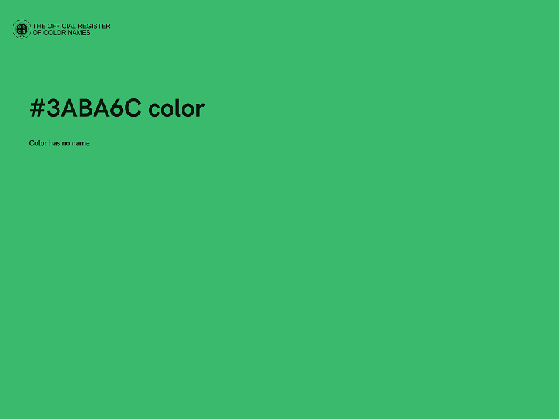 #3ABA6C color image