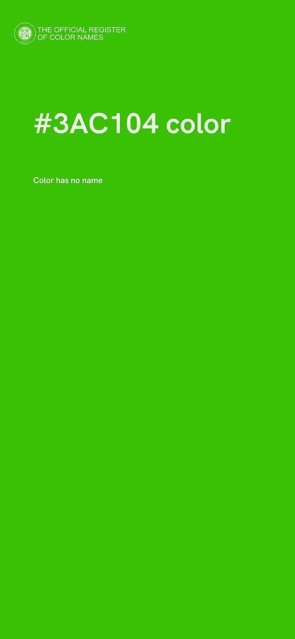 #3AC104 color image