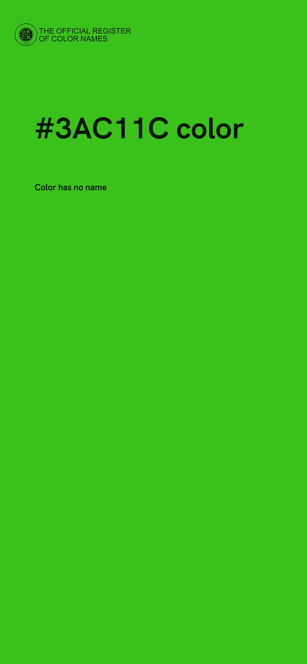 #3AC11C color image