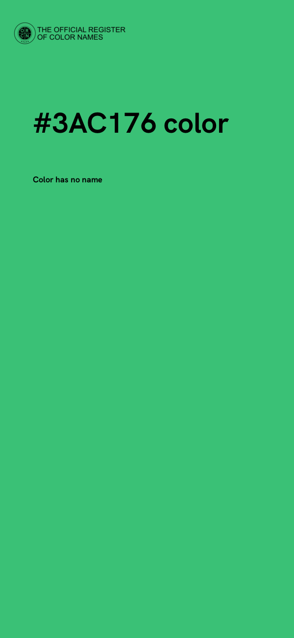 #3AC176 color image