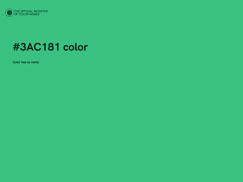 #3AC181 color image