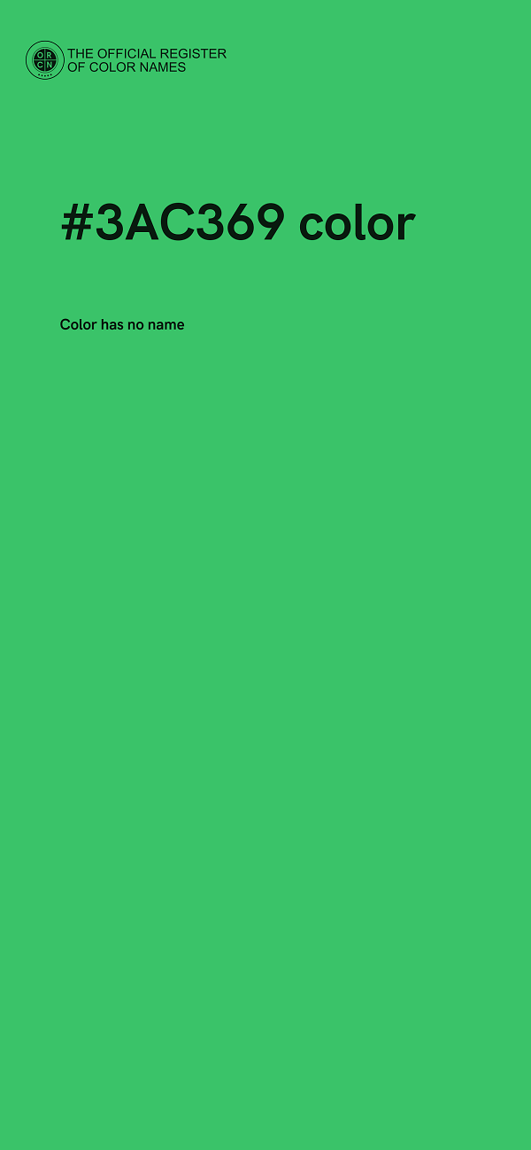 #3AC369 color image