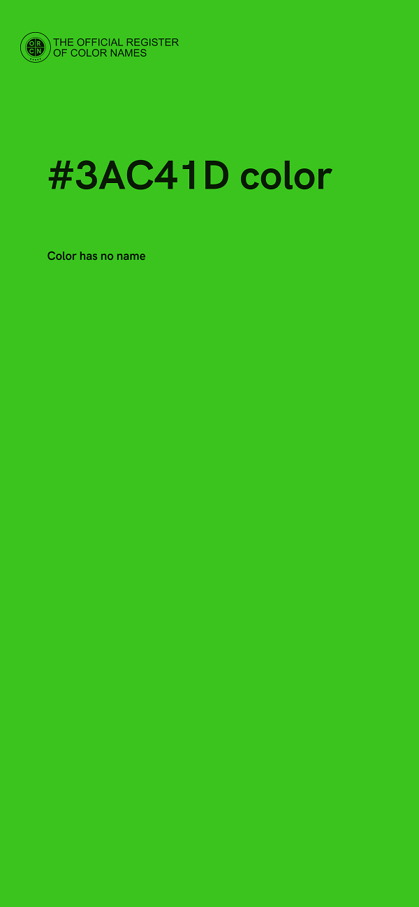 #3AC41D color image
