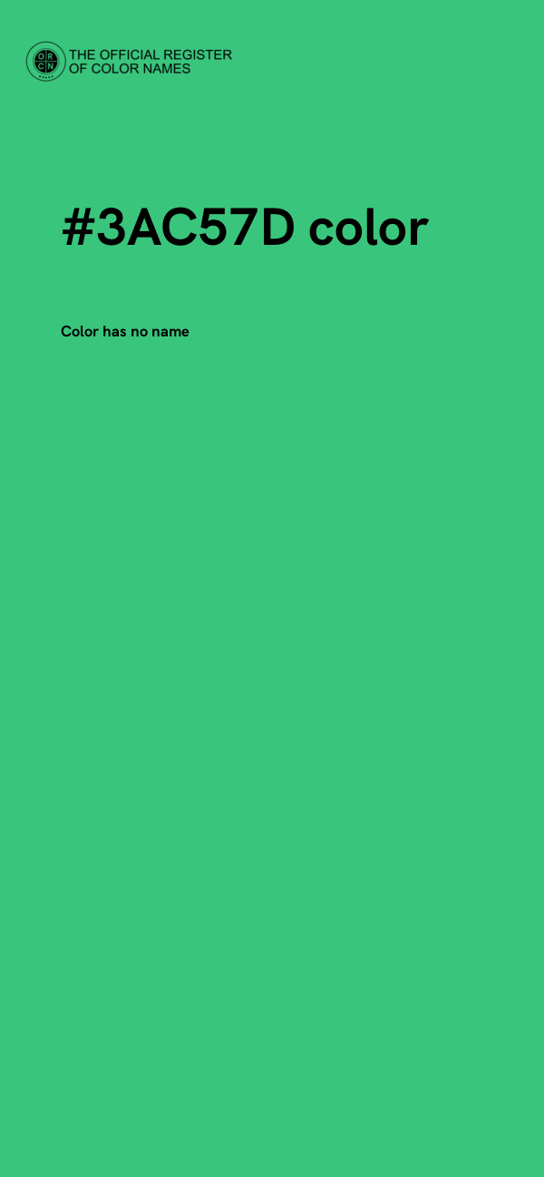 #3AC57D color image