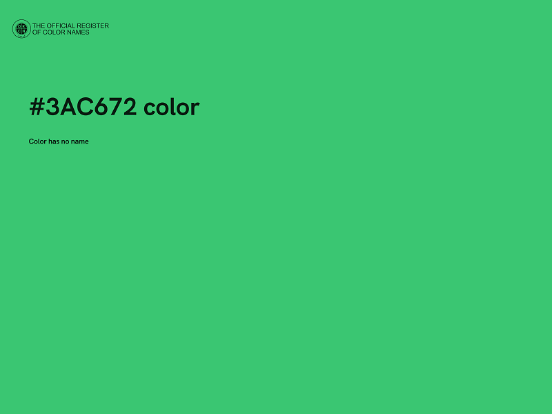 #3AC672 color image