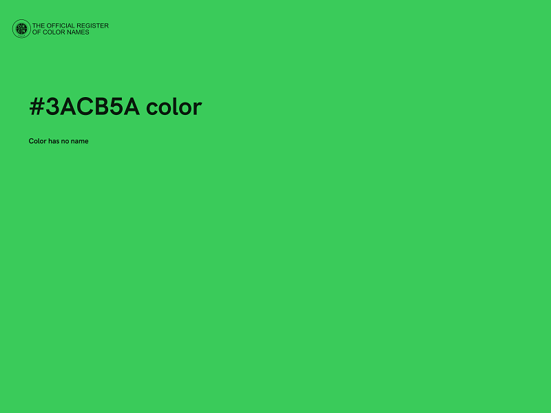 #3ACB5A color image