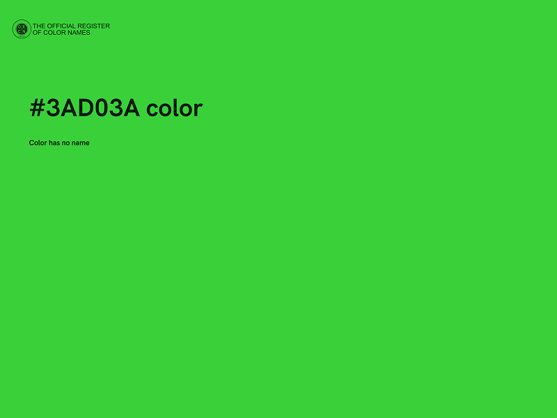 #3AD03A color image