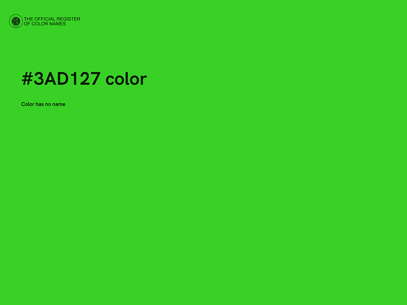 #3AD127 color image