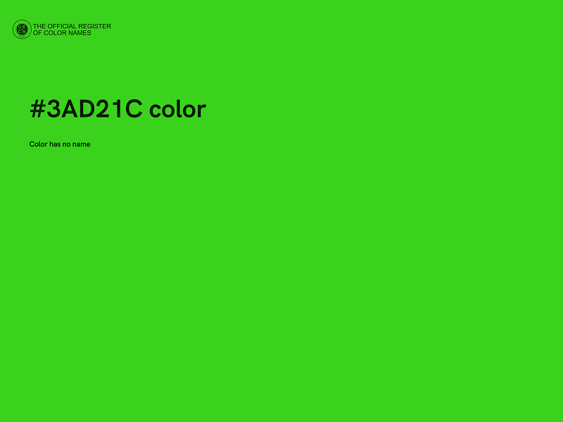 #3AD21C color image