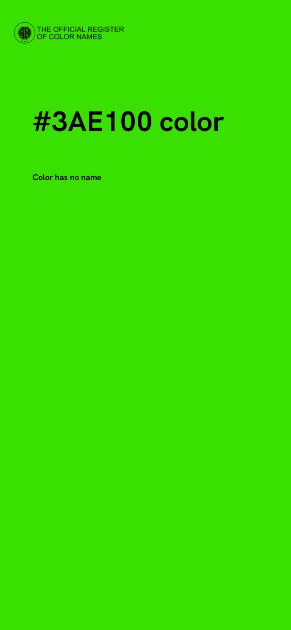 #3AE100 color image