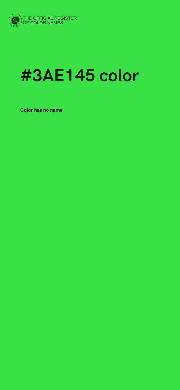 #3AE145 color image