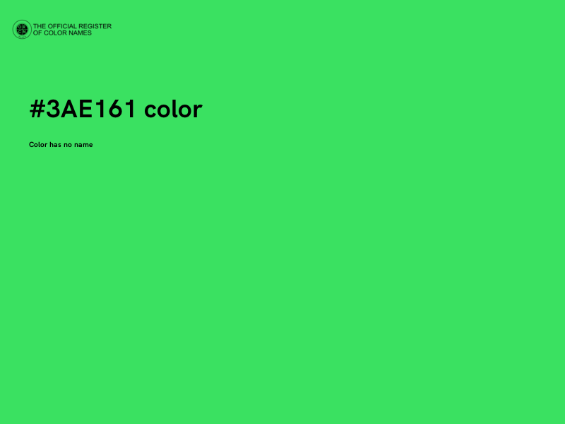 #3AE161 color image