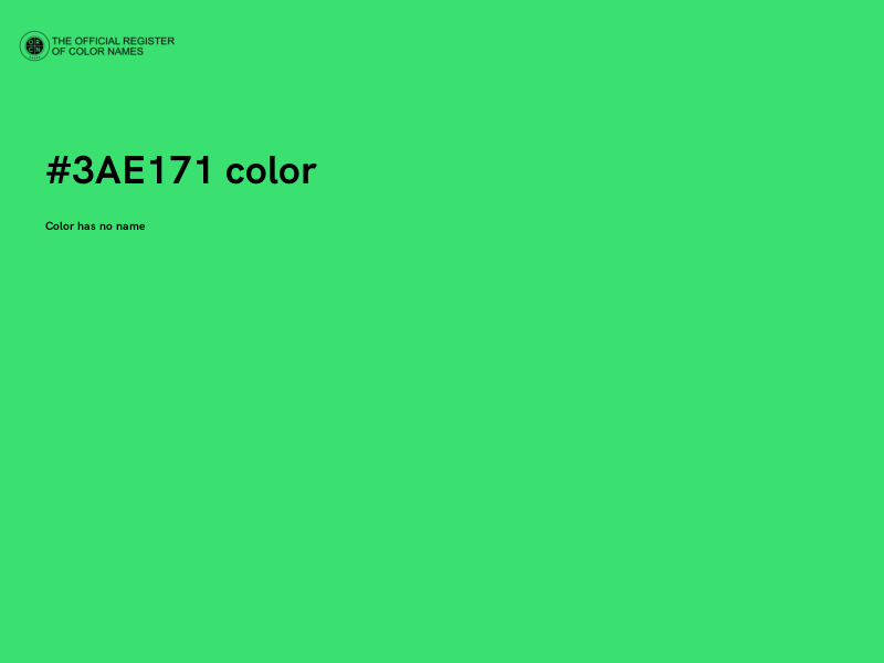#3AE171 color image