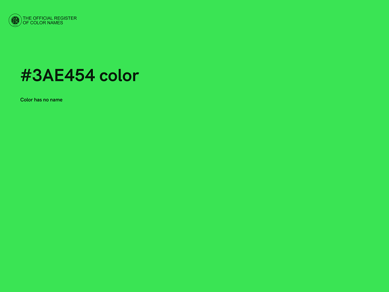 #3AE454 color image