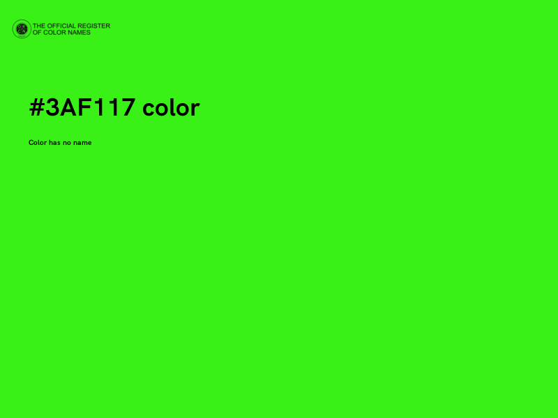 #3AF117 color image
