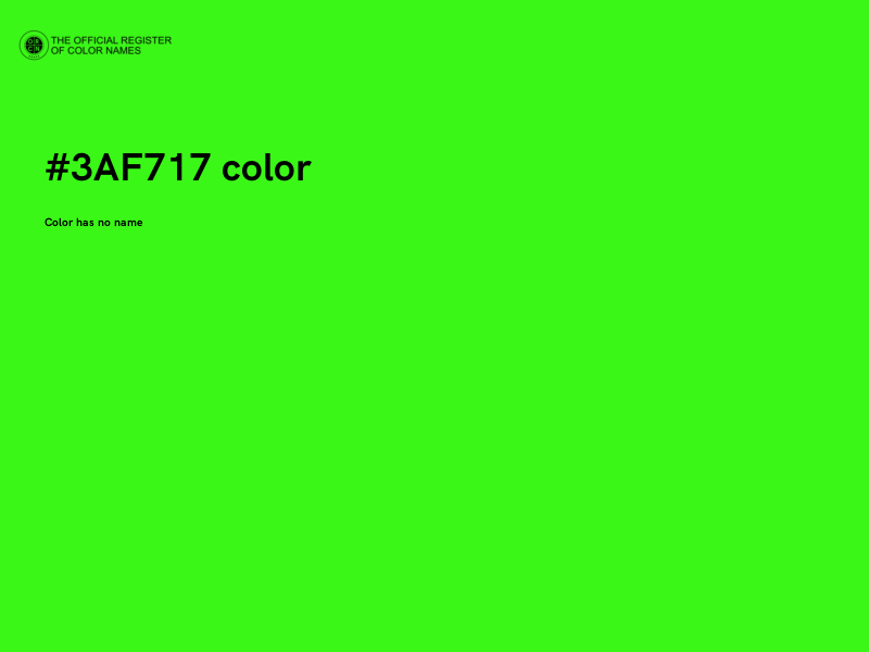 #3AF717 color image
