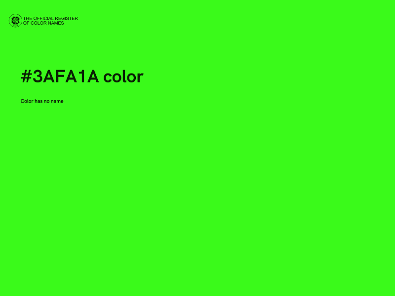 #3AFA1A color image