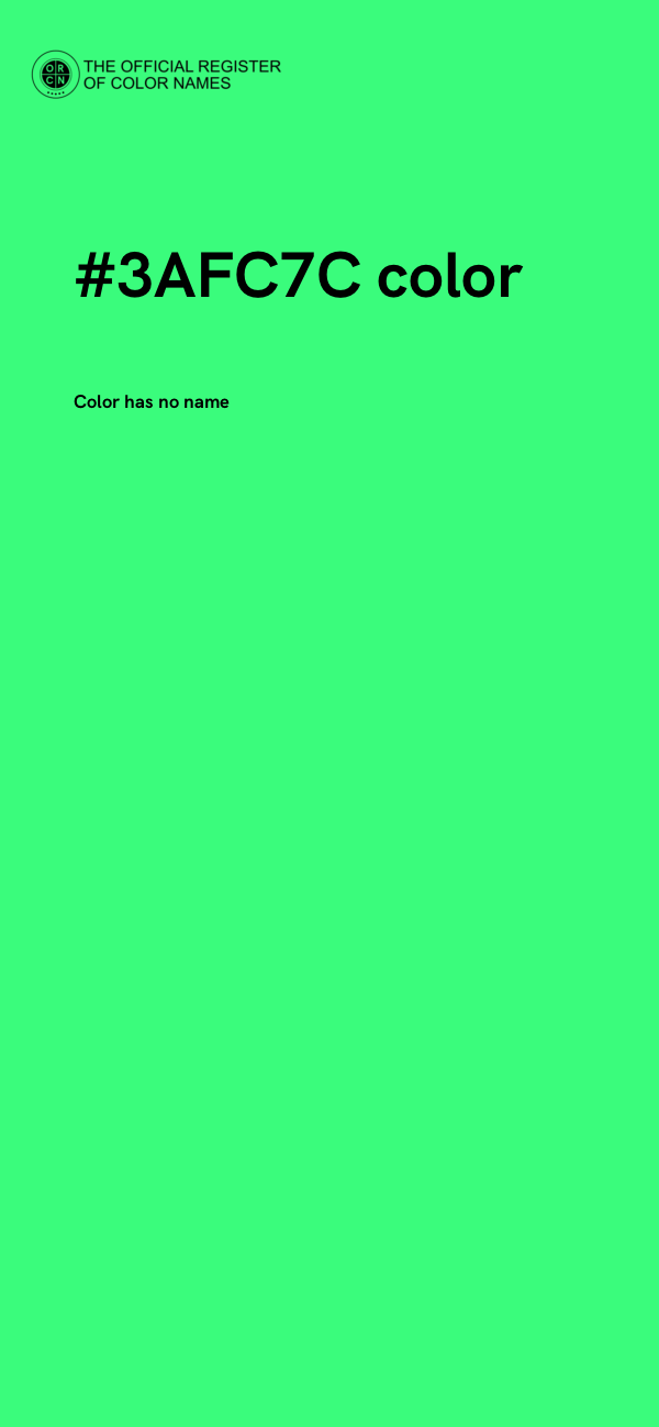 #3AFC7C color image