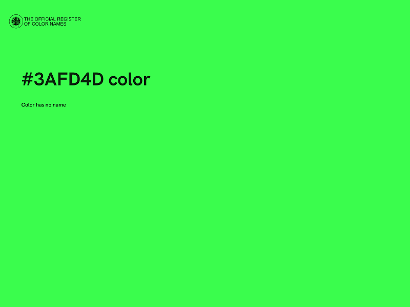 #3AFD4D color image