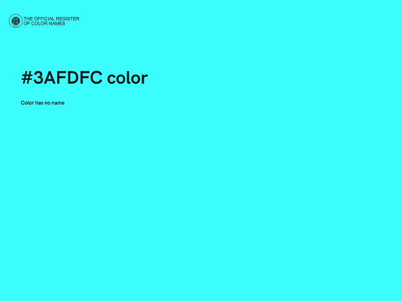 #3AFDFC color image